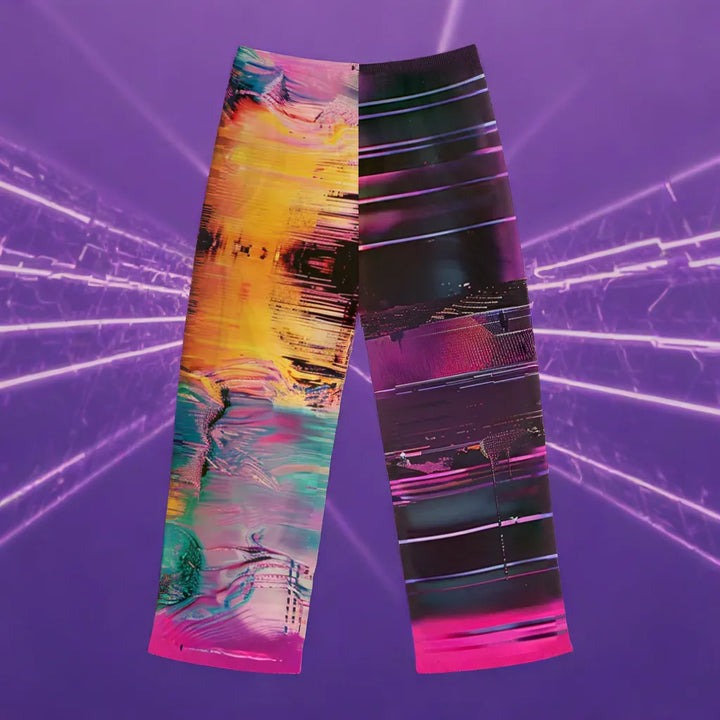 Holodazzle Digital Blur Mens Pajama Pants