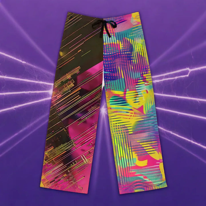 Holodazzle Digital Blur Mens Pajama Pants
